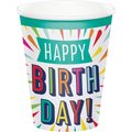Creative Converting Birthday Burst Cups, 9oz, 96PK 346329